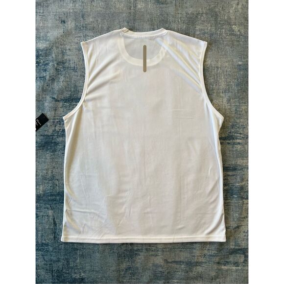 NWT! Galaxy By Harvic White Athletic Tank Top 2XL - Picture 2 of 7